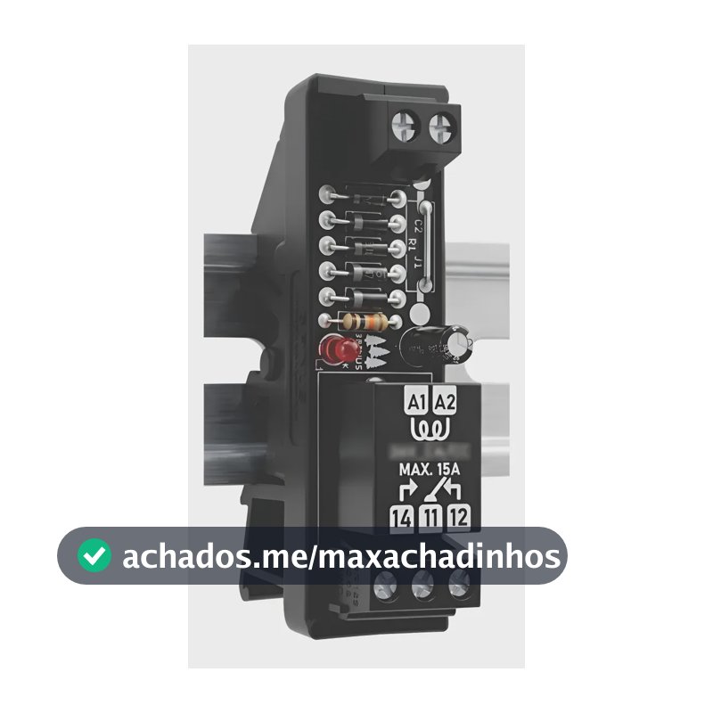 Relé Acoplador Interface Aa 5v, 12v, 24v, 48v, 127v E 220v