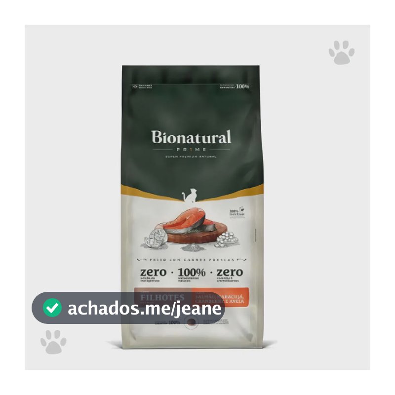 Ração Seca Gato Filhote Salmão 7,5 kg Special Dog Bionatural Prime