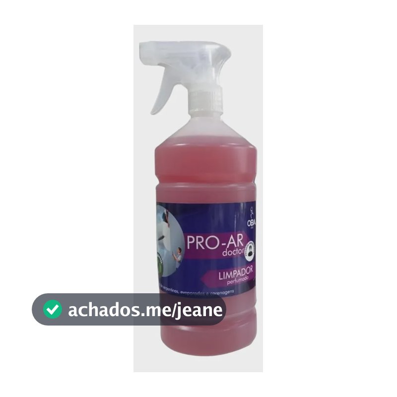 Limpador Higienizador Ar Condicionado Proar Doctor 1l