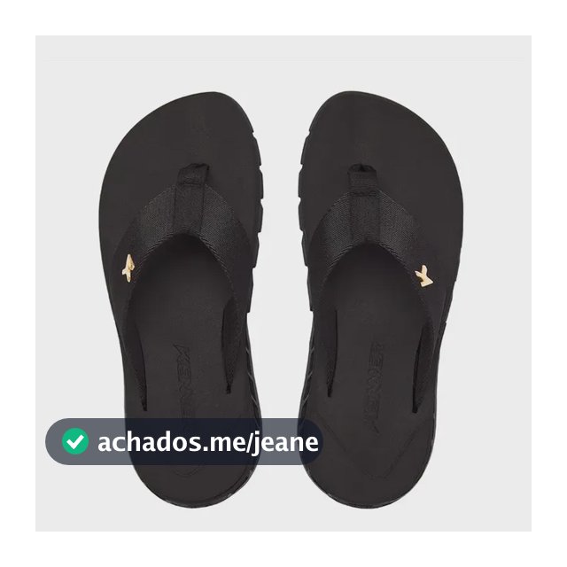 Chinelo Sandalia Kenner Masculino Original Rakka Preto