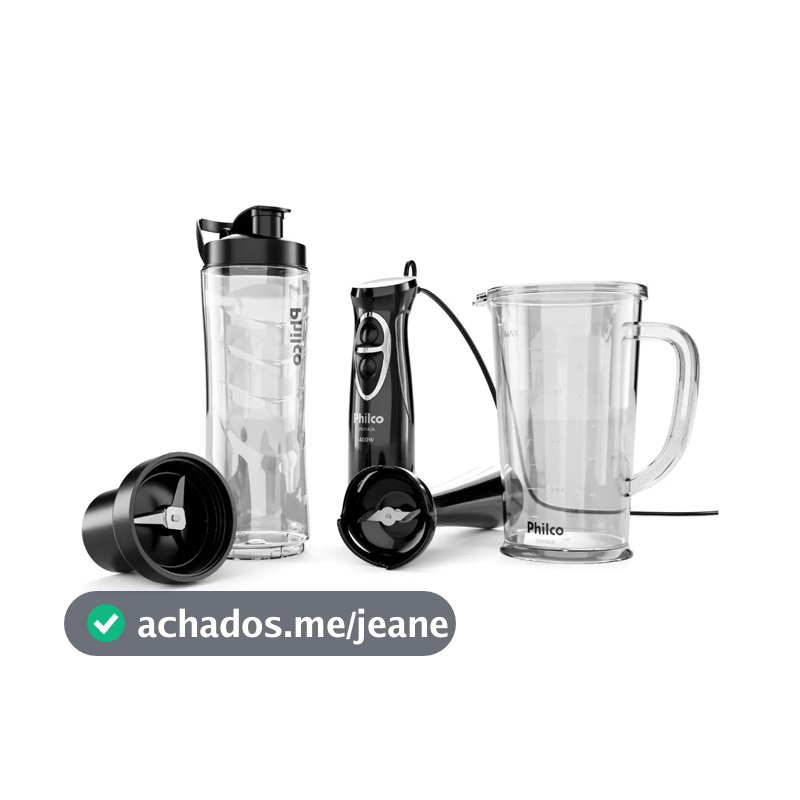 Mixer e Blender Philco PMX40A 2 em 1 400W Inox 220V
