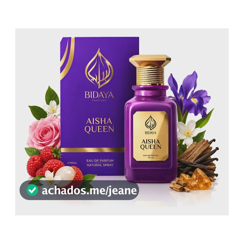 Perfume Árabe Bidaya Aisha Queen Floral Edp 100ml Feminino
