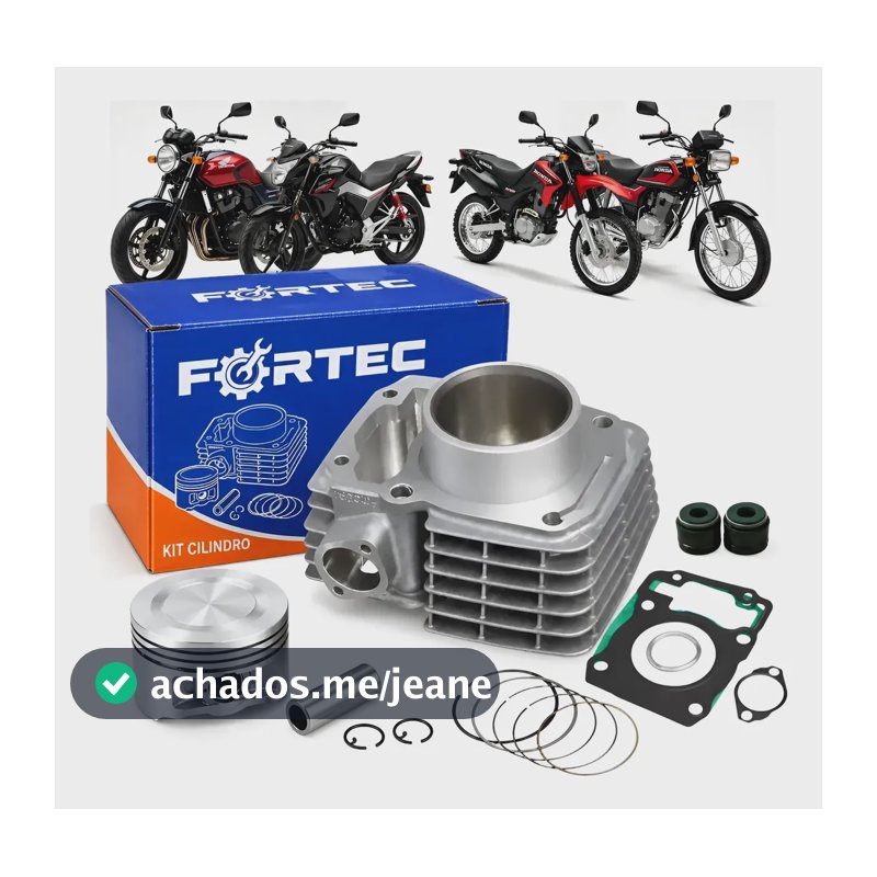 Kit Cilindro Motor Completo Titan Fan Bros Cg 150 Novo