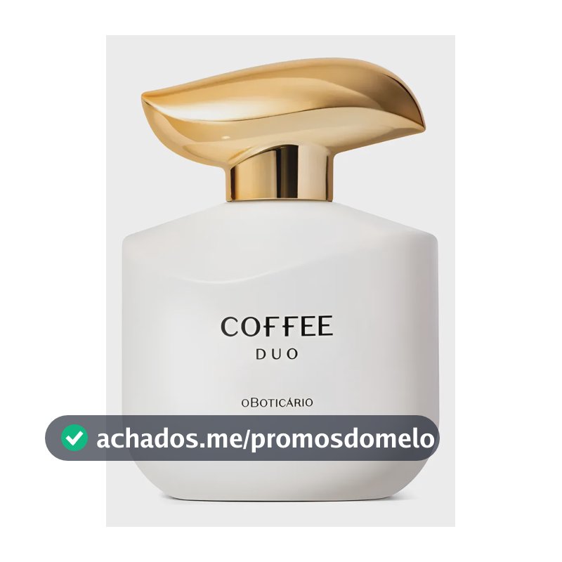 Coffee Woman Duo O Boticário Desodorante Colônia Perfume Feminino 100ml