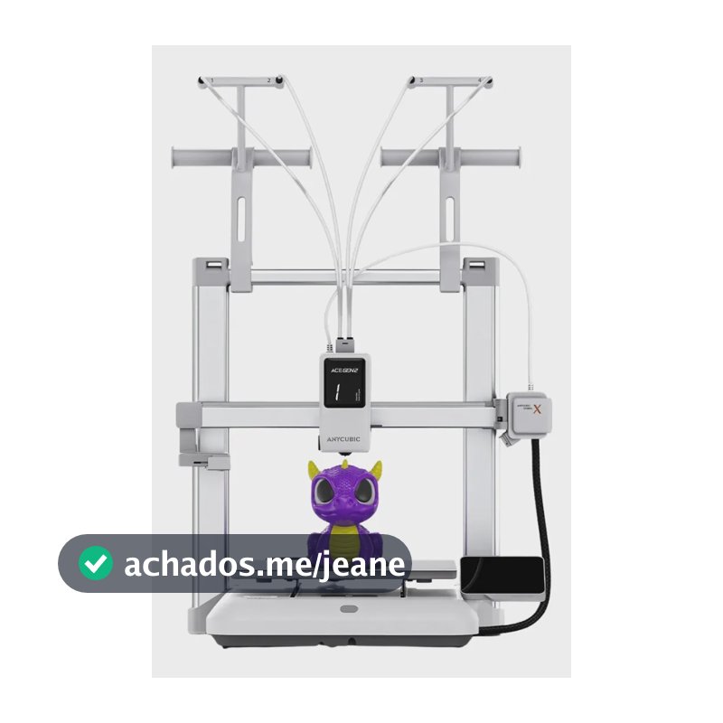 Impressora 3d Kobra X Anycubic 4 Cores 127/220v Kobra X