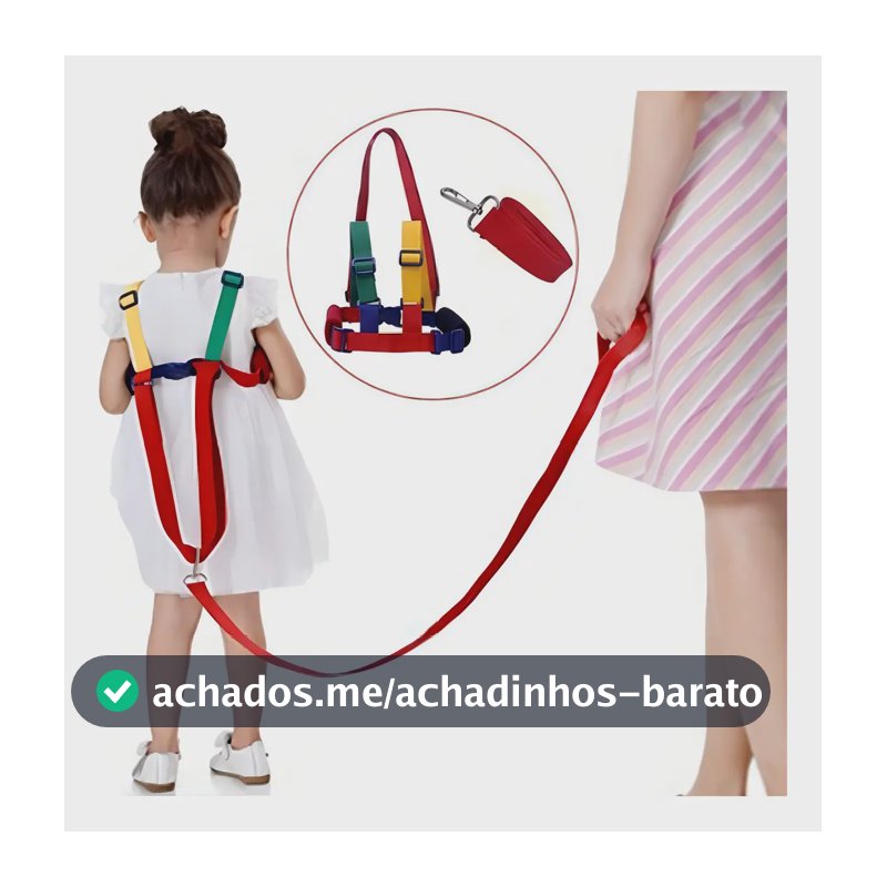 Guia Cinto De Segurança Anti Perda De Criança Pais E Filhos