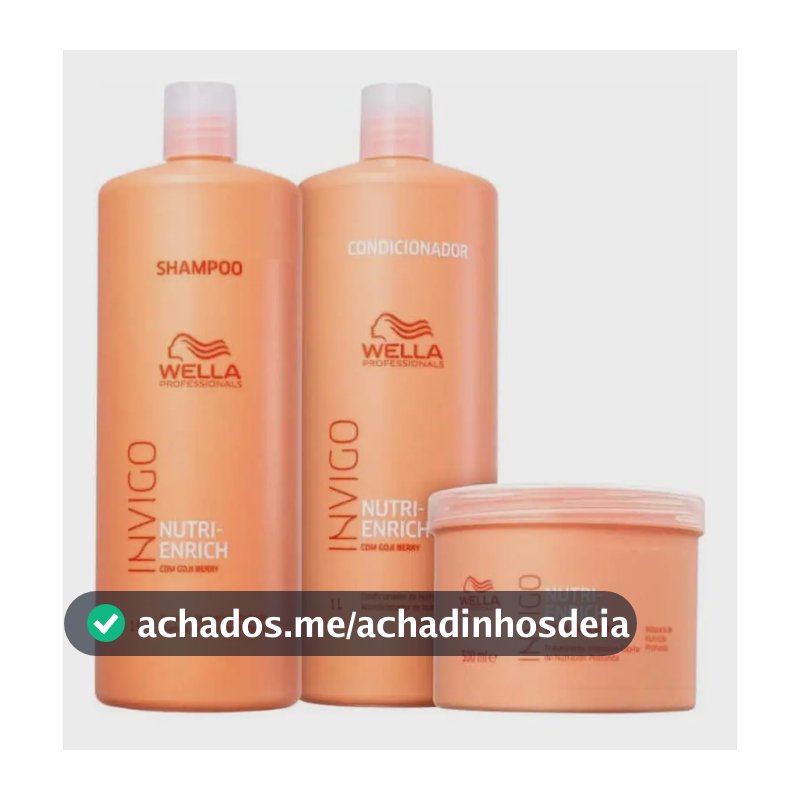 Kit Wella Profissionals Invigo Nutri Enrich (3 Produtos)