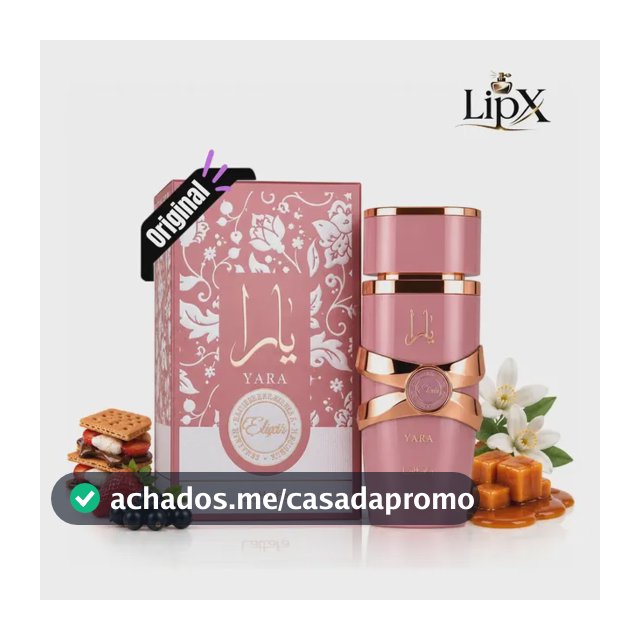 Perfume Arabe Yara Elixir Feminino Eau De Parfum 100ml Lipx