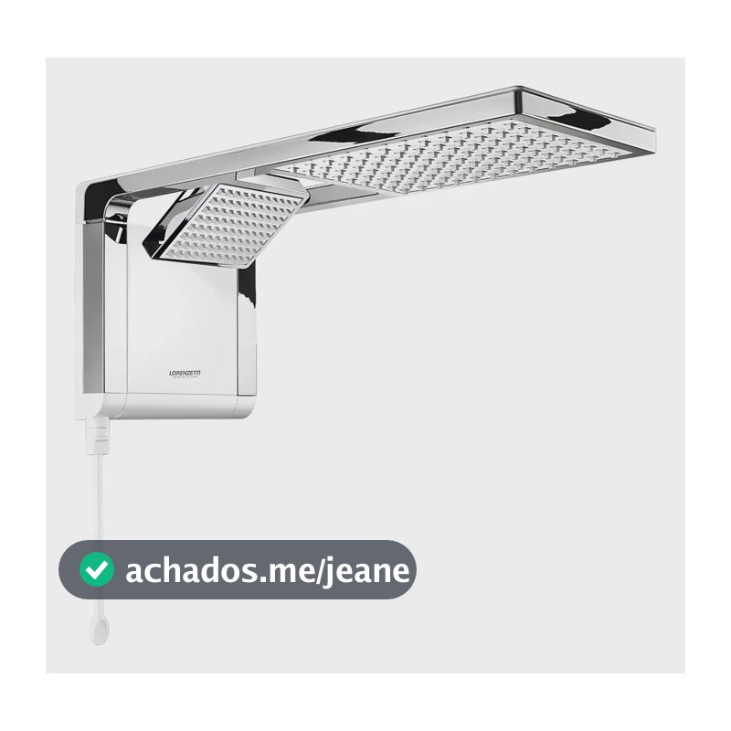 Chuveiro Acqua Duo 7800w 220v Branco/cromado Lorenzetti