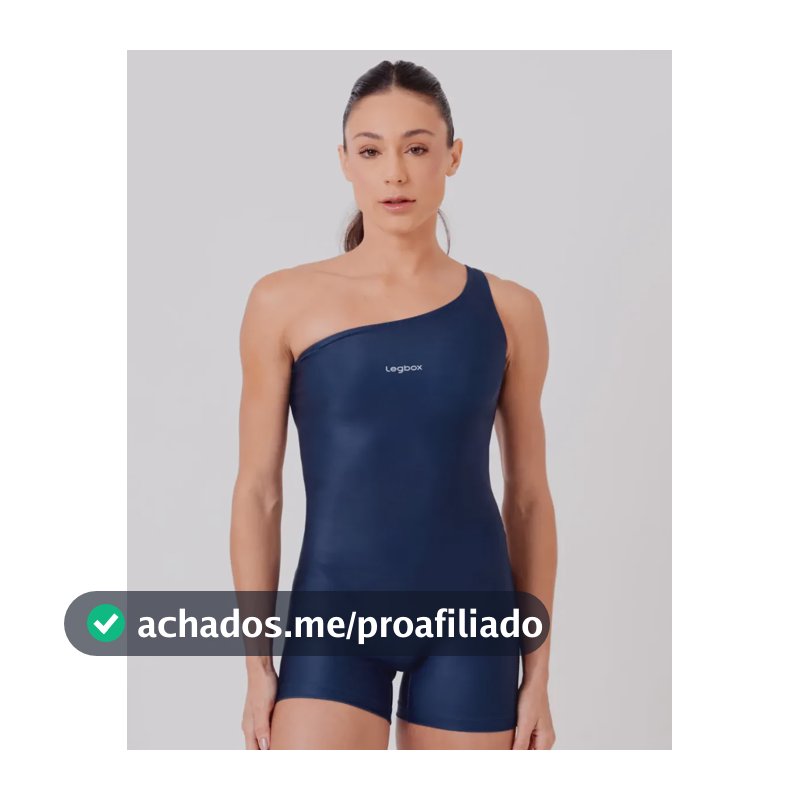 Macaquinho One Legbox Original Feminino Confortável Academia Marinho Liso M