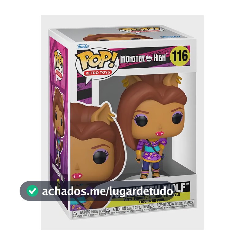 Funko Pop Clawdeen Wolf #116 Pop! Monster High