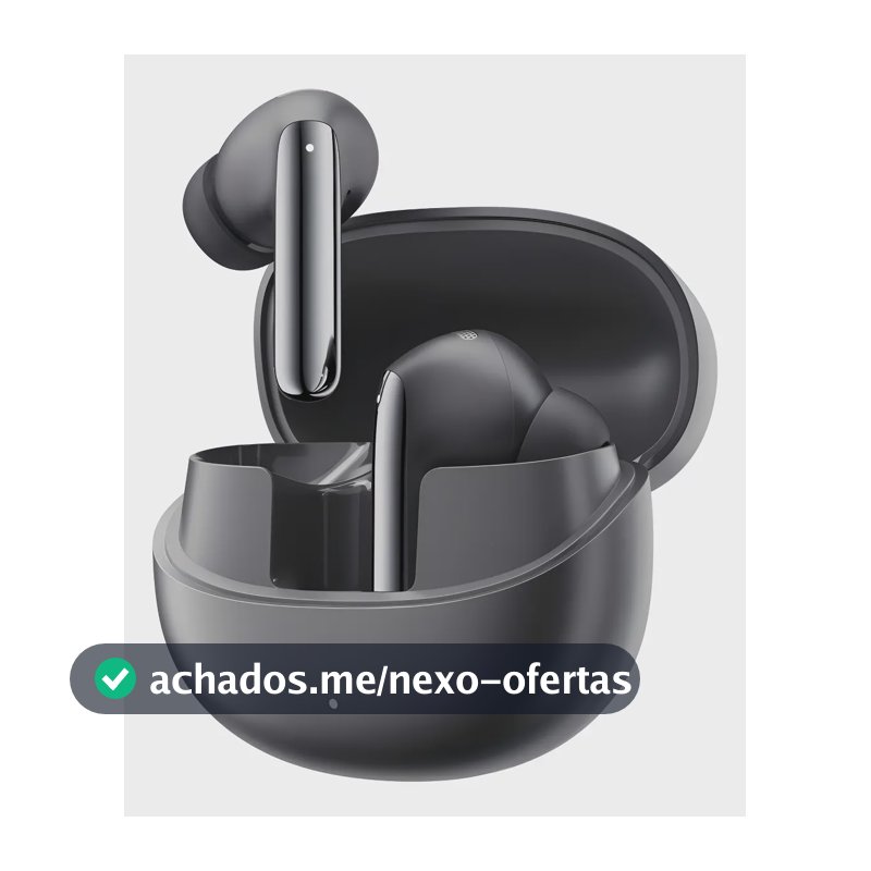 Fone De Ouvido Qcy ht08 melobuds Pro anc Conexão Cor Preto