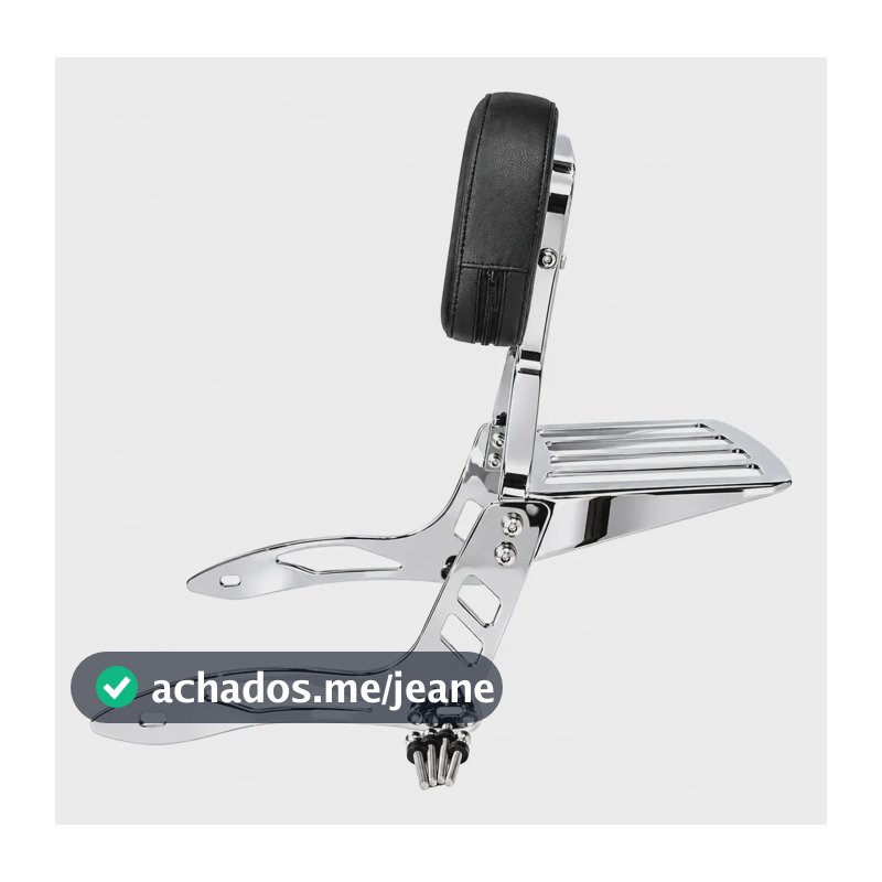 Sissy Bar Shineray Denver 250 Arco Alto Cromado + Brinde