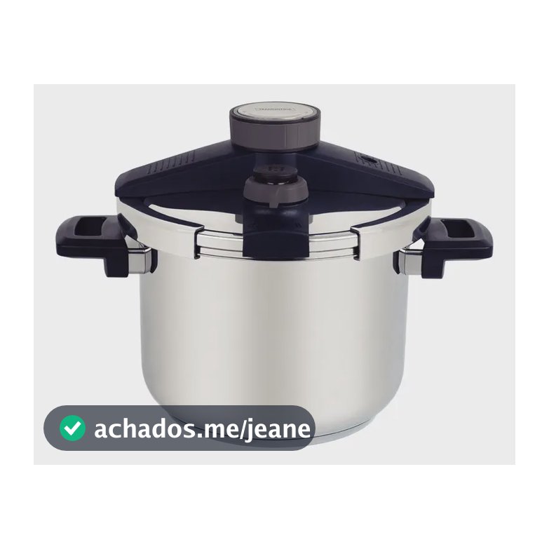 Panela De Pressão 6 L Inox Fundo Triplo Indução Tramontina Inox