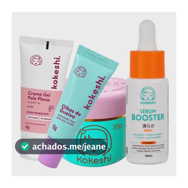 Kit Rejuvenescimento Diurno + Pele De Porcelana Kokeshi