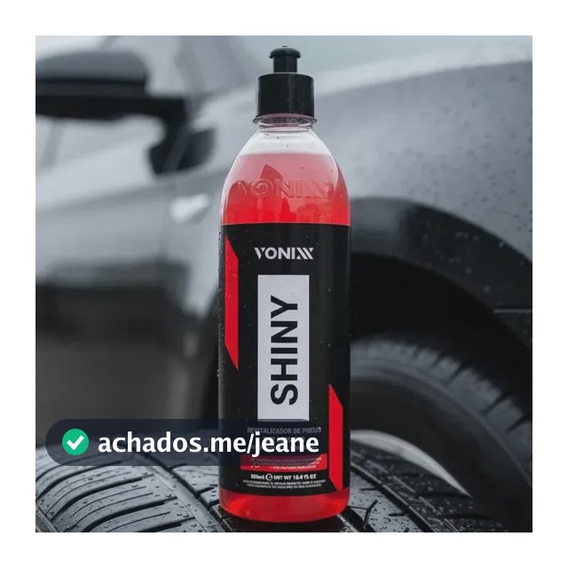 Shiny Revitalizador Pneu Pretinho Longa Duração Vonixx 500ml