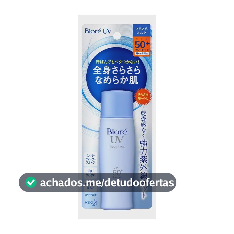 Bioré Protetor Solar Facial UV Perfect Milk FPS 50 - 40ml