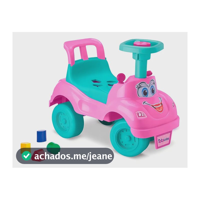 Totokinha Menina 0300 - Cardoso Toys Cor Rosa