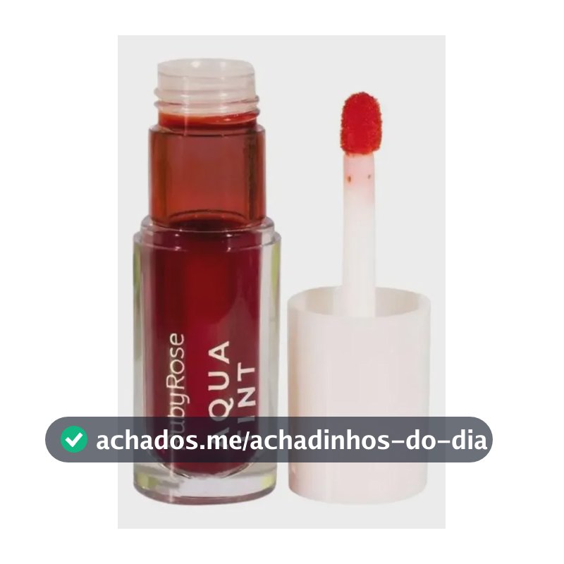 Aqua Tint Ruby Rose Para Lábios E Bochechas Natural Cor A03
