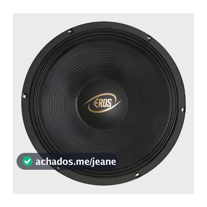 Alto Falante E12 E-450 Lc 12  450w Rms Black 4 Ohms Woofer Preto