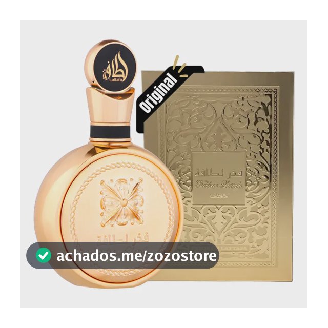 Perfume Árabe Lattafa Fakhar Gold Extrait Eau De Parfum 100m