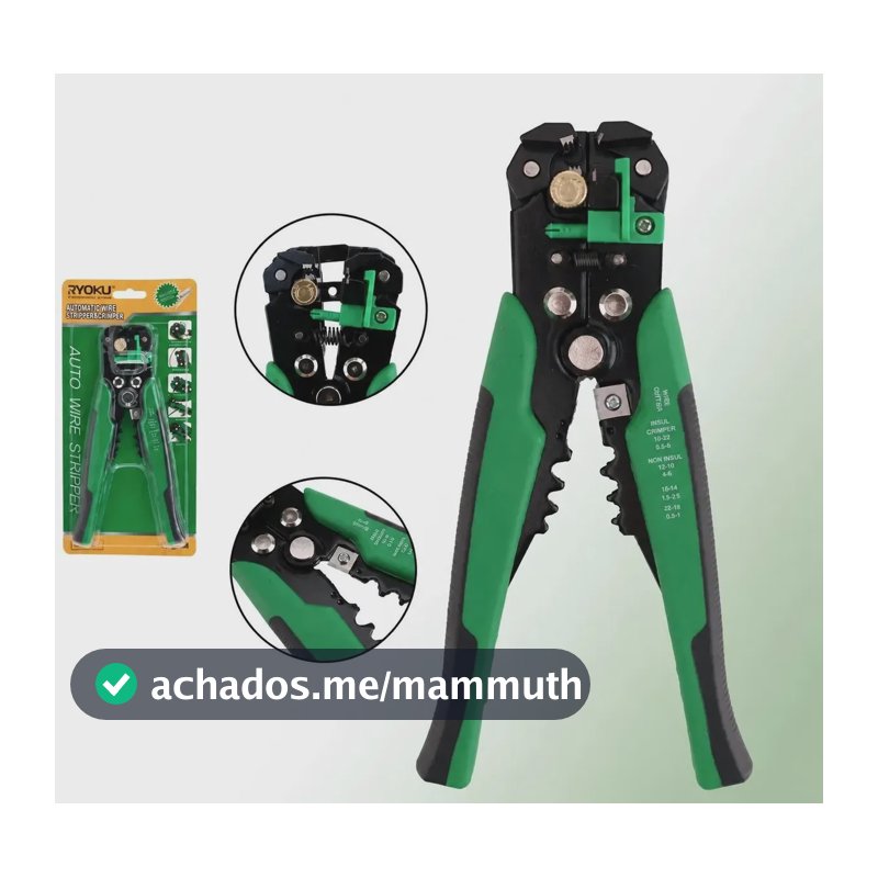 Alicate Desemcapador Crimpador De Fio Cabo Corte Automático