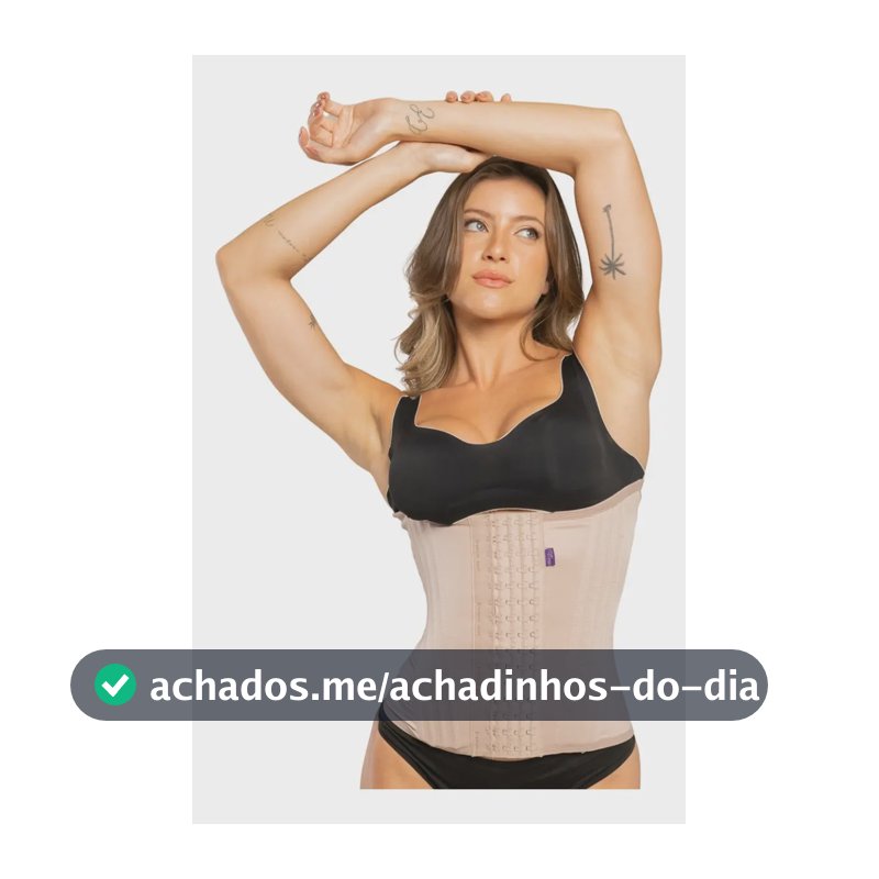 Faixa 4 Ajustes Miracle Belt Cor Bege Tamanho Pp