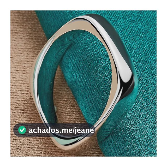 Anel Liso Prata 925 Feminino Silver 5