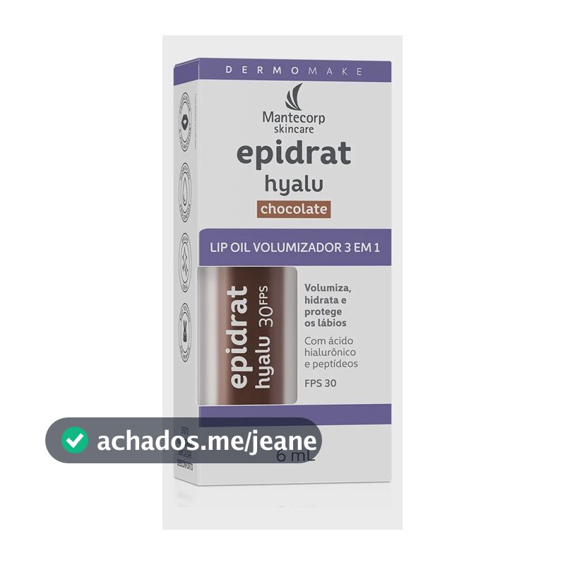 Hidratante Labial Epidrat Hyalu Fps30 6ml Mantecorp Skincare