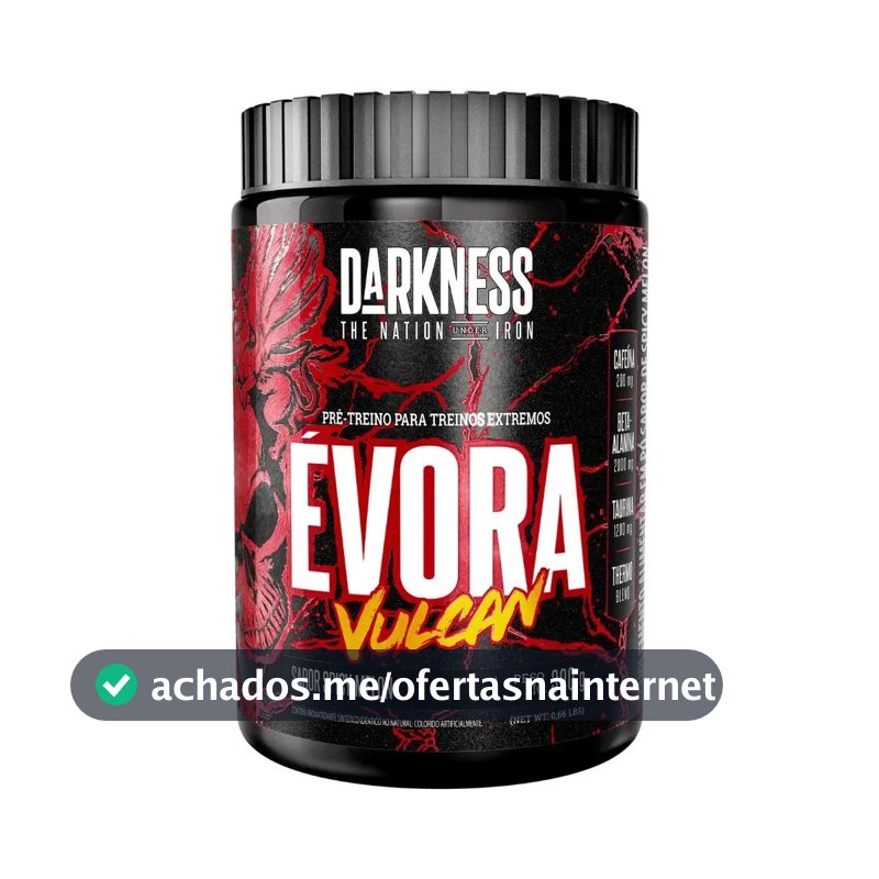 Suplemento Darkness Pré Treino DK EVORA en pó sabor spicy mellon x 300g