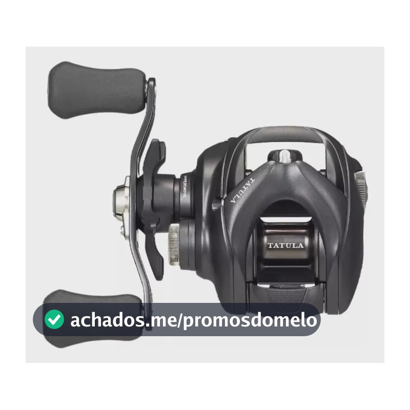 Carretilha Daiwa Tatula TW 100XH 8.1:1 Direita 195g Alumínio Preto