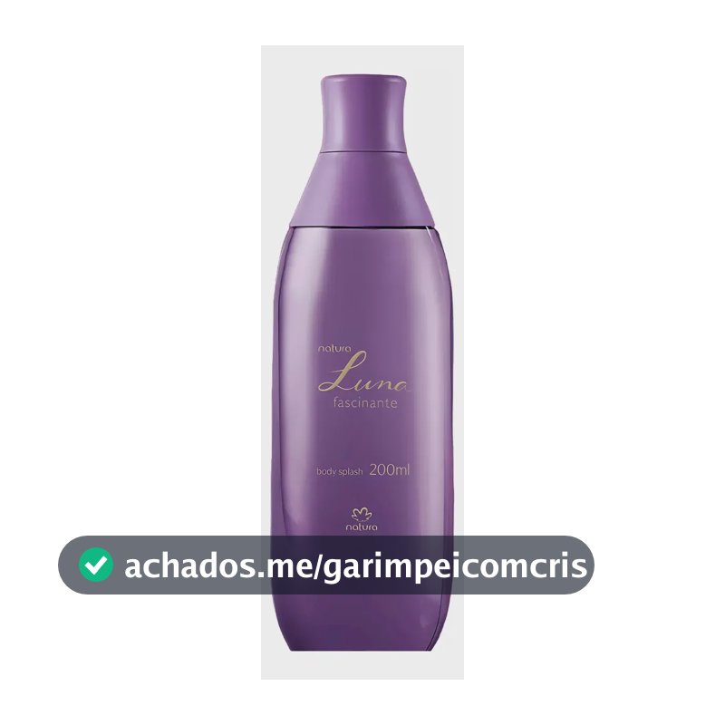 Body Splash Natura Luna Fascinante 200 Ml