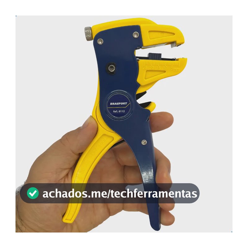 Alicate descascar fio reforçado 7 Brasfort