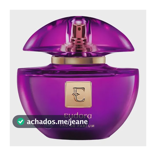 Perfume Feminino Eudora Eau De Parfum Edp Roxo Roxinho