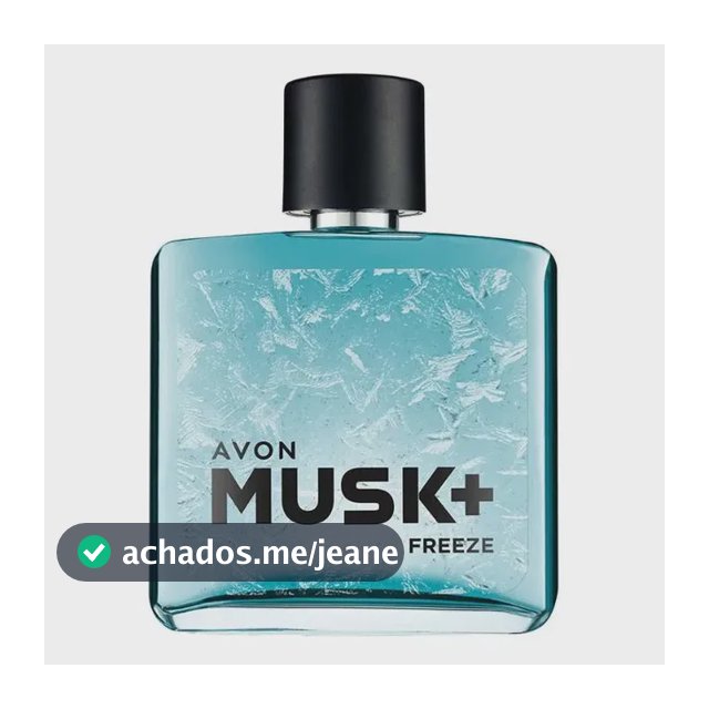 Deo Colônia Avon Musk+ Freeze 75ml