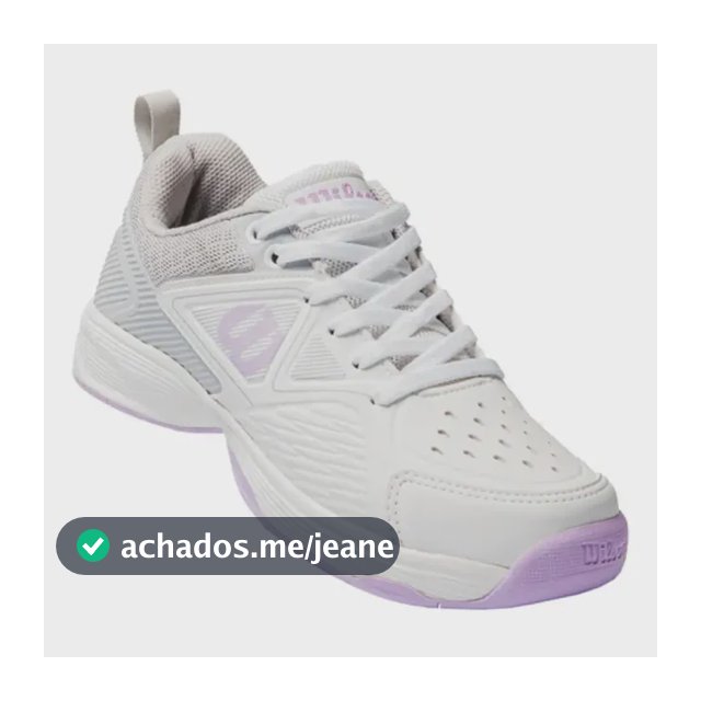Tênis Feminino Wilson Slice 3.0 All Court Branco Original Nf