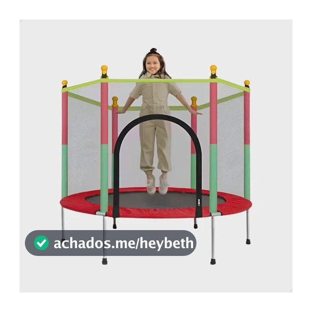 Cama Elástica Pula Pula Infantil Trampolim 1,4 Metros Atentu