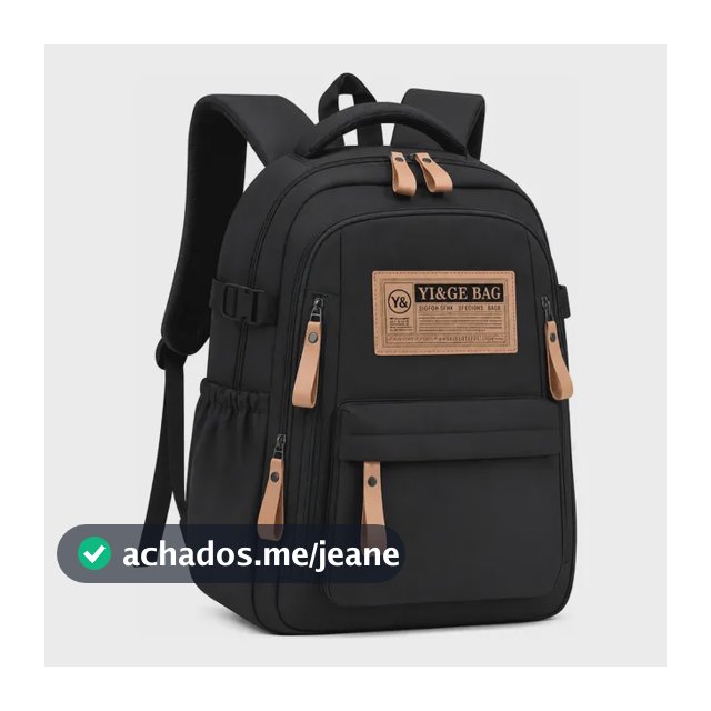 Mochila Feminina Notebook   Versatil Faculdade  Masculina