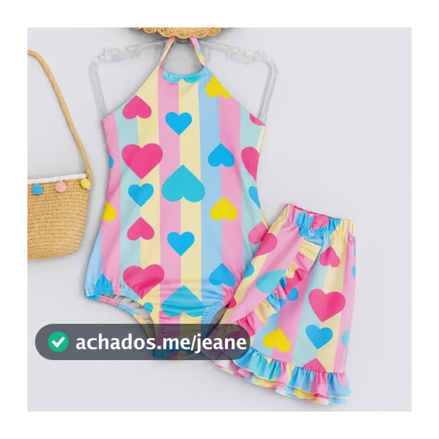 Biquini Feminino Infantil Menina Moda Praia Verão Lançamento