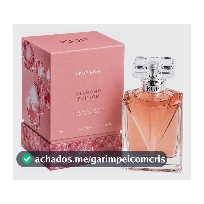 Perfume Kuf Rose Diamond Edition Feminino 100ml Importado