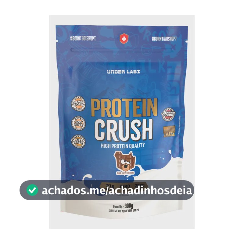 Proteína Under Labz Whey concentrado Crush em pó sabor chocobear x 900g