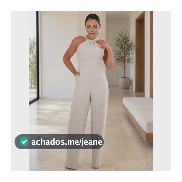 Macacão Longo Pantalona Elegante Festa Luxo Costas Ajustável