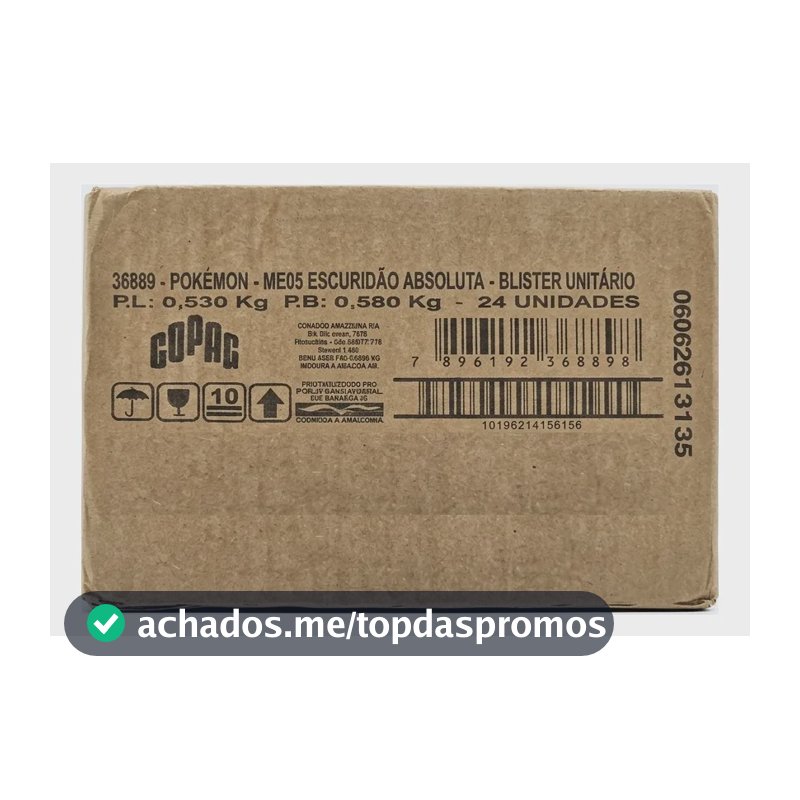 24 Blisters Unitários Pokémon Escuridão Absoluta Original Português