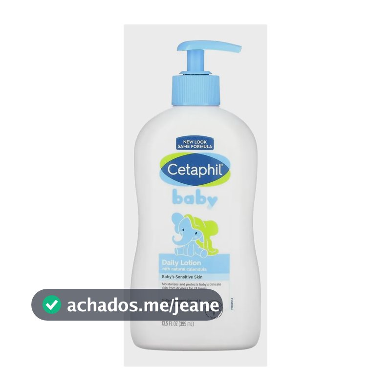 Cetaphil Baby Loção Hidratante 399ml Pós Banho