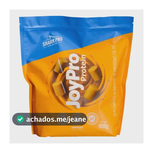 Whey Protein Joypro Refil 900g Shark Pro Paçoca
