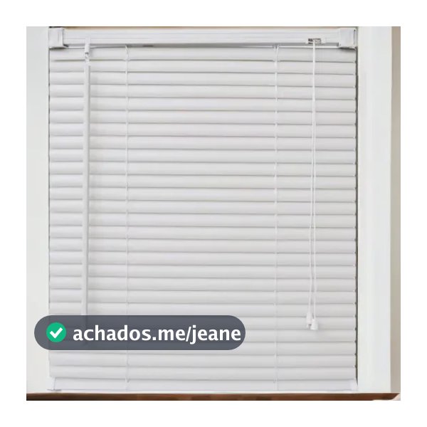 Persiana Horizontal Pvc- 1,00x1,30m Sala Quarto Vizu Decor