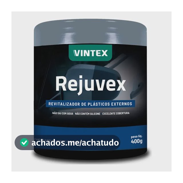 Revitalizador De Plasticos Rejuvex 400g Vonixx Restaurador