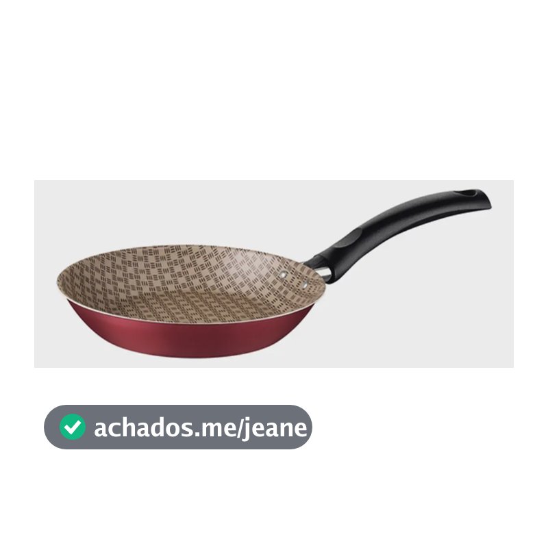 Frigideira Antiaderente 16cm 0,4l Turim Alumínio Tramontina Cor Vermelho