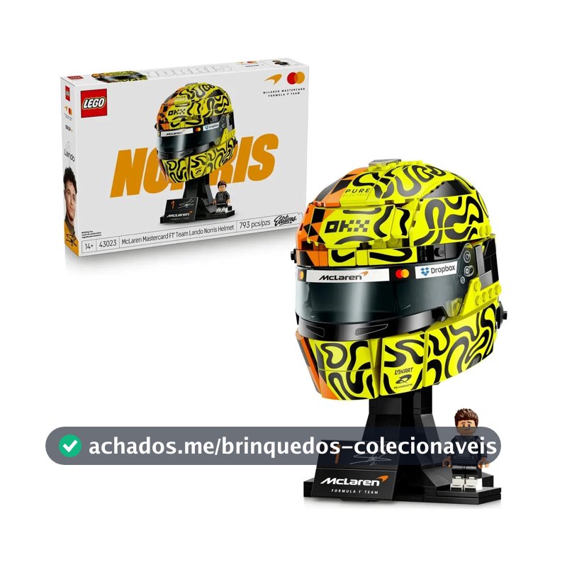 Capacete Lego Editions Formula 1 43023 793 Lando Norris