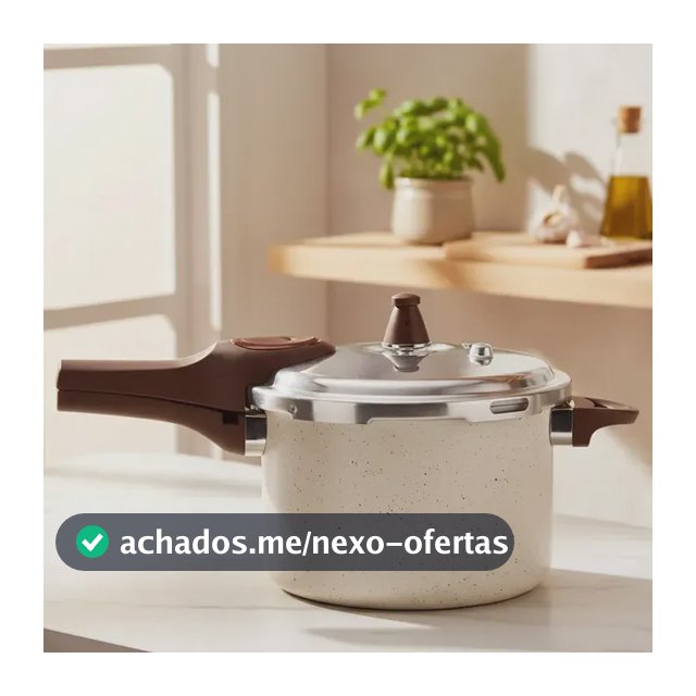Panela De Pressão Brinox Pressure 4,2l Ø20 X 14,5 Cm Vanilla Baunilha
